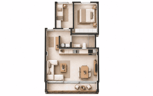 Palmera Oasis 1A – 2 Bedrooms
